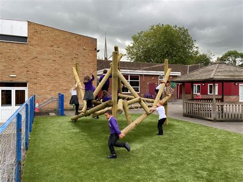 Stunning Playground Development For Finlay Community School Pentagon Play