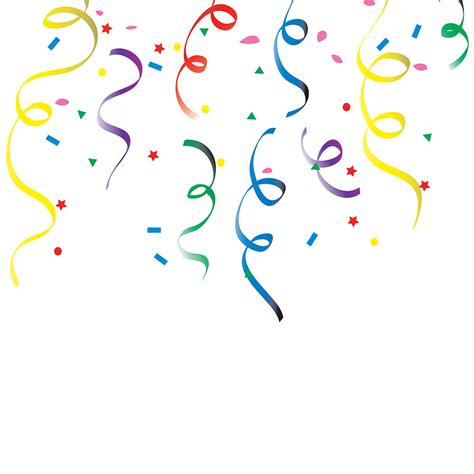 party streamers clipart free download on clipartmag