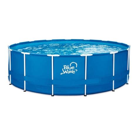Blue Wave 15 Ft X 15 Ft X 48 In Round Above Ground Pool In The Above