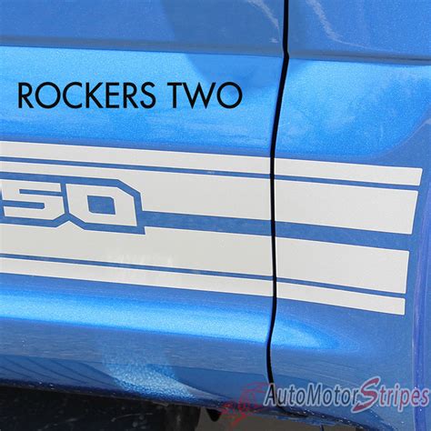 2015 2020 Ford F 150 Rocker 1 One Lower Rocker Stripes Vinyl Decal 3m