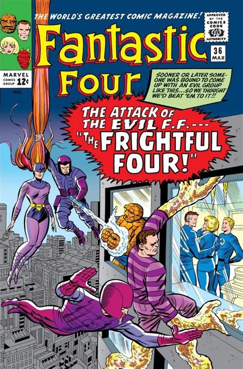 Fantastic Four Vol 1 36 Marvel Comics Database
