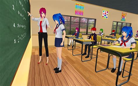 Android向けのanime School Girl High School Teacher Simulator 3d Apkをダウンロード