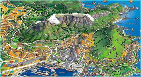 21 Table Mountain Maps To Better Understand Cape Town