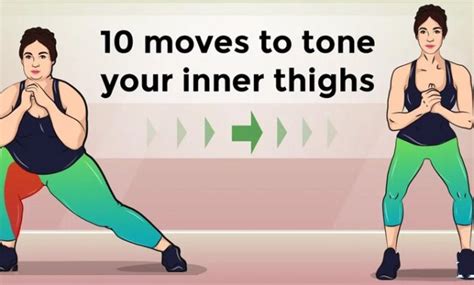 10 Moves Can Help You Tone Inner Thighs At Home Tone Inner Thighs