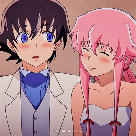 ﾟ𝐘𝐔𝐊𝐈𝐓𝐄𝐑𝐔 𝐀𝐍𝐃 𝐘𝐔𝐍𝐎 ･｡ﾟ Mirai Nikki Yuno Gasai Anime Yuno Mirai Nikki