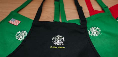 The Coveted Starbucks Coffee Master Black Aprons Return