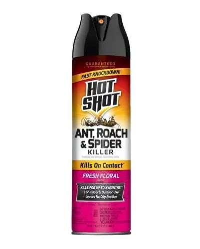 Hot Shot Insecticida Contra Hormigas Arañas Cucarachas Usa MercadoLibre