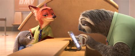 Sloth Character Inches Its Way To Fame In Disneys Zootopia