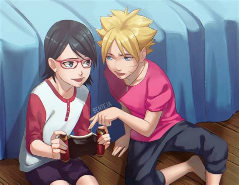 Imágenes Borusara ˎˊ Uzumaki boruto Boruto Boruto and sarada