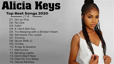 Alicia Keys Best Songs 2020 Top Pop Alicia Keys Album 2020 Youtube