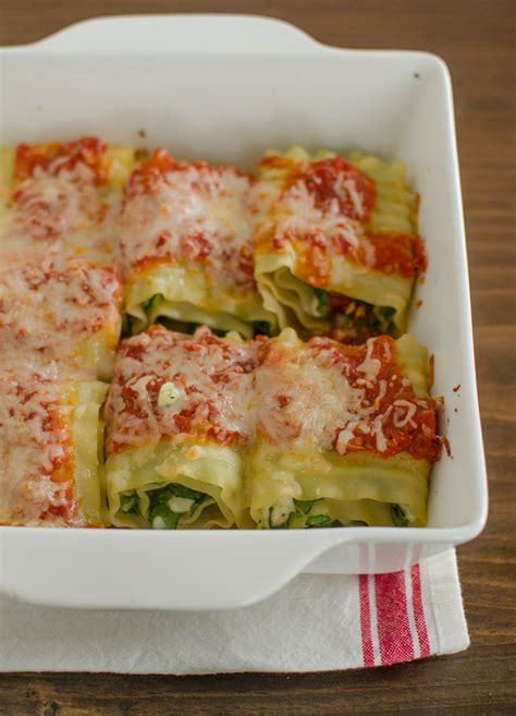Recipe Spinach Lasagna Roll Ups Recipe Spinach Lasagna Rolls