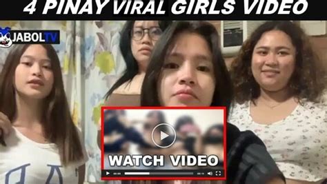 4 pinay girl viral 2023 jabol tv girl twitter video 4 pinay girl viral video findsource
