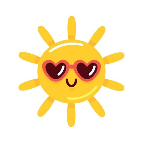 Sun Wearing Sunglasses Emoji 11456803 Vector Art At Vecteezy