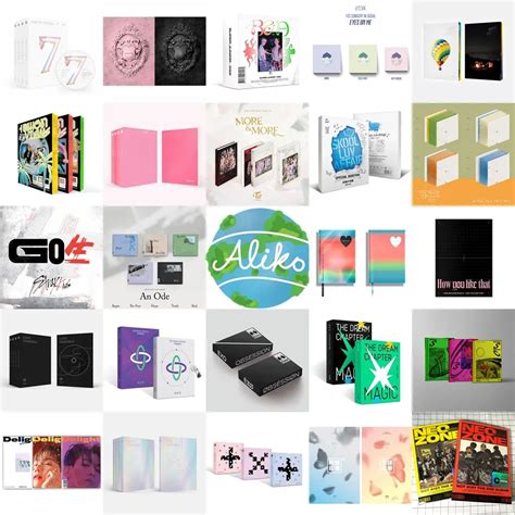 Official Kpop All Official Kpop Albums Wholesale BTS Blackpink NCT TXT EXO Enhypen Stray
