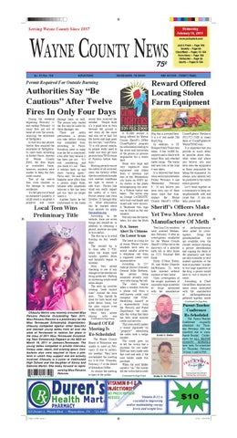 Wayne County News 02-16-11 by Chester County Independent - Issuu