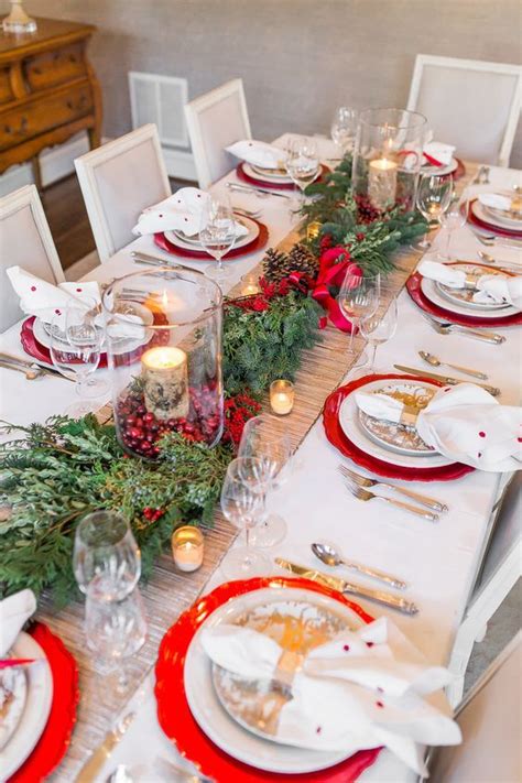 Touch device users can explore by touch or with swipe gestures. 60 Beautiful Christmas Wedding Table Setting Ideas ...