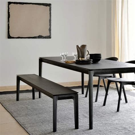 Ethnicraft Bok Black Oak Dining Tables From Adventures In Furniture