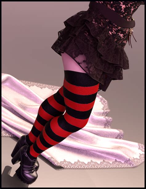 Stockings And Socks Fashion For Genesis 8 Female Daz 3d