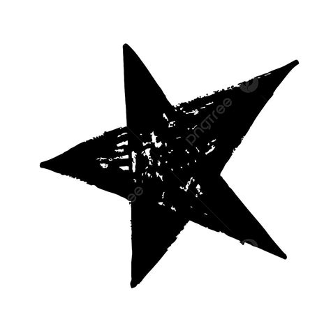 Transparent Drawn Stars 5point Skewed Star Drawingsvg 674 × 644