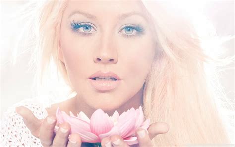 Hd Wallpaper Aguilera Beautiful Beauty Blonde Christina Model