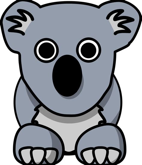 Cartoon Koala Face Clipart Best