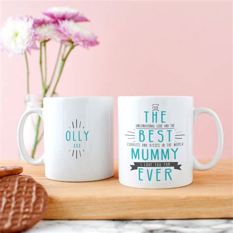 Personalised Best Mummy Ever Secret Message Mug By The Little Picture