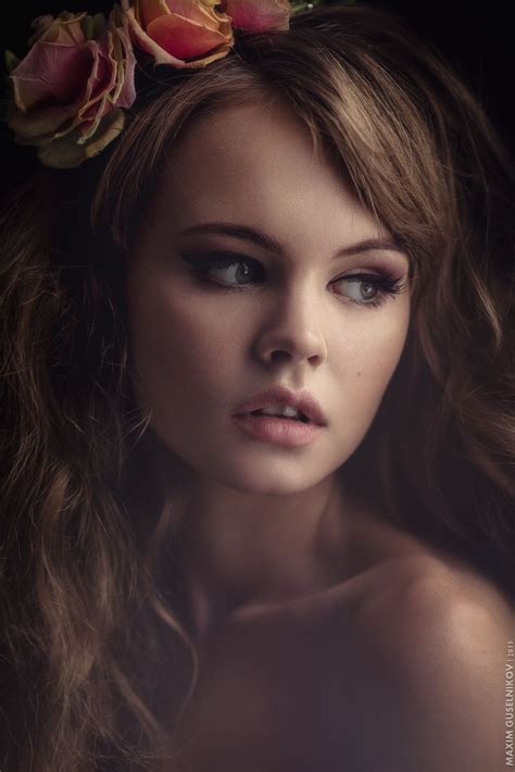 Anastasia By Maxim Guselnikov 500px Anastasia Shcheglova Anastasia Portrait Girl