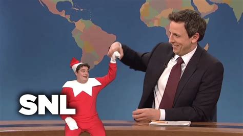 Weekend Update Elf On The Shelf On Watching You Dress Rehearsal SNL YouTube