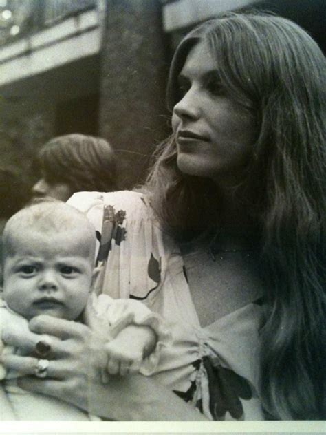 Bebe Buell And Her Daughter Liv Is Less Than 2 Months Old In This