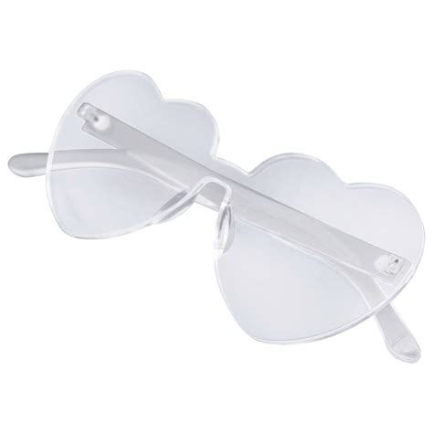 heart shape heart sunglasses retro vintage boho translucent sunglasses shades ebay