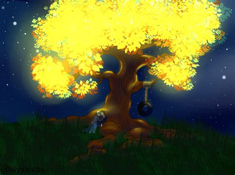 Artstation Glowing Tree