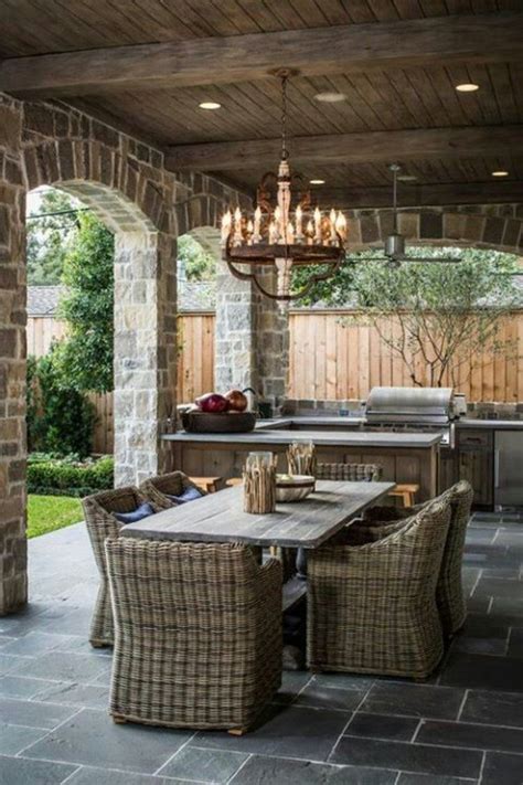 50 Stunning Outdoor Living Spaces Styleestate Deck Outdoor Kitchen