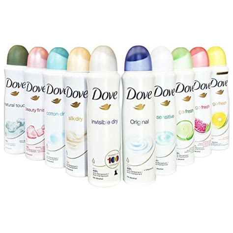 Dove Antiperspirant Spray Deodorant For Women 150 Ml Pack Of 10