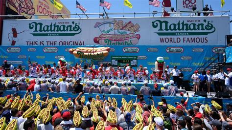 Nathans Hot Dog Eating Contest Results Who Won The Hot Dog