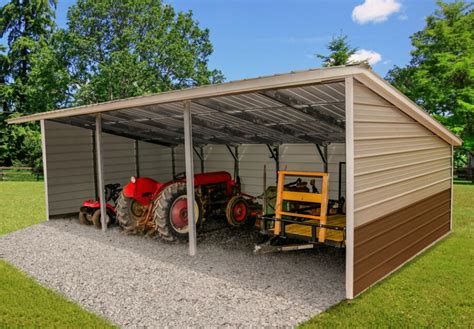Loafing Shed Carport Southeastern Buildings