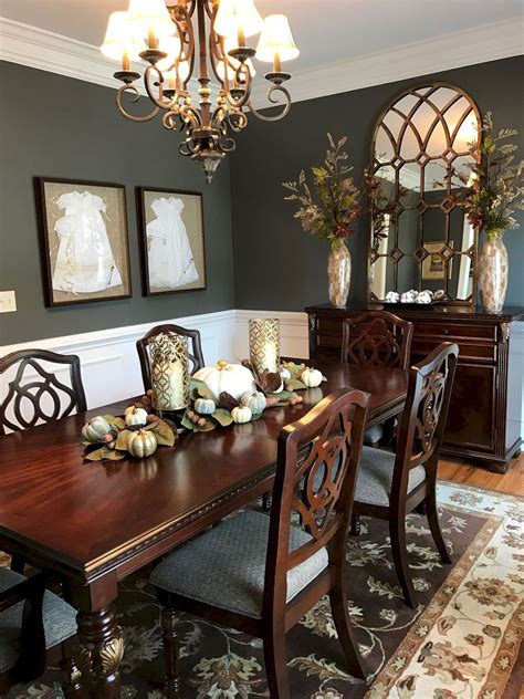 Dining Room Table Decorating Ideas For Fall 10 Traditional Dining