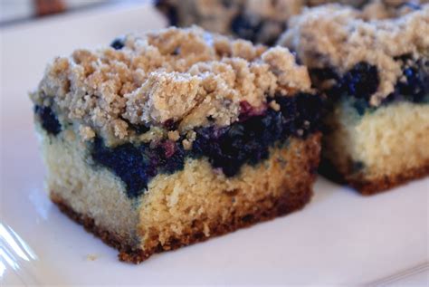 Today's recipe, blueberry crumb cake, is a simple but tasty one that's a favorite in our house. Blueberry Crumb Cake - Dinner With Julie