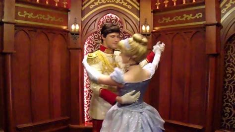 Cinderella And Prince Charming Are Dancing At Disneyland Youtube
