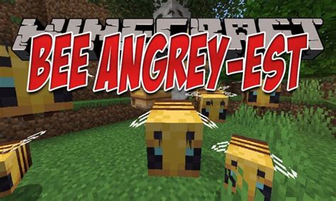 Bees are flying neutral mobs that live in bee nests and beehives. Bee Angry-est Mod 1.15.1 (Explosive Bees!) - Mc-Mod.Net