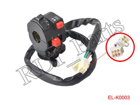 5 function 9 wire kill light starter choke switch 150 200 250cc 300cc atv quad ebay