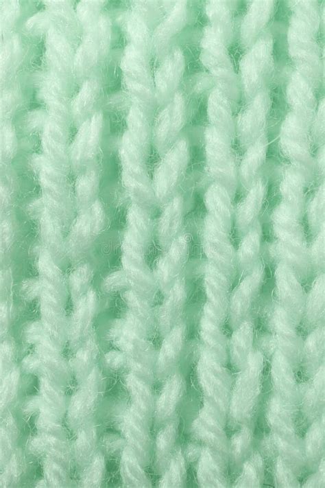 Light Green Wool Knitting Texture Stock Image Image Of Weaving