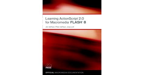 Learning Actionscript 20 For Macromedia Flash 8 Book