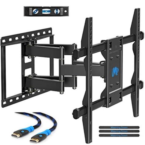 Tv Mount With Swivel Articulating 6 Arms Up To 100 Lbs Full Motion Tv