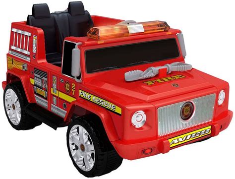 Kid Motorz Fire Engine Ride On Fire Engine Firefighter Toys Ride On