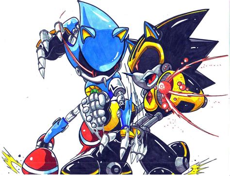 Metal Sonic Vs Shard Cl By Trunks24 On Deviantart