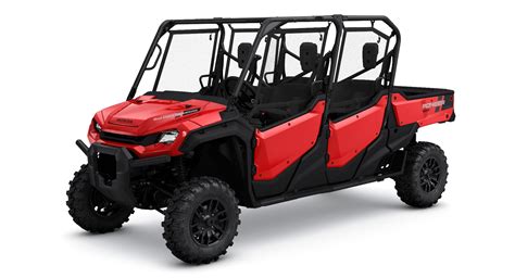 Honda Pioneer 1000 Crew Is A Side By Side Utv Pickup With A Six Seater