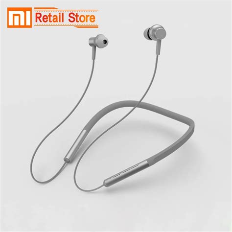 Original Xiaomi Bluetooth Collar Earphone Neckband Headset In Ear