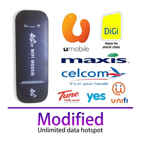 Celcom xpax challenges hotlink with its new truly unlimited prepaid pass. Modified Router Portable 4G/LTE Mifi unlimited data ...