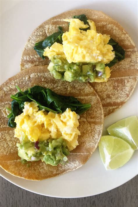 Avocado Breakfast Tacos Recipe Popsugar Food