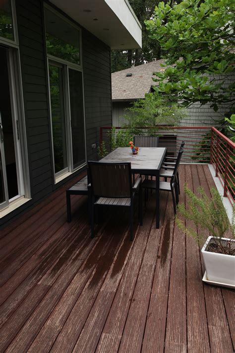 This Dassoxtr Fused Bamboo Deck Is A Great Spot For Outdoor